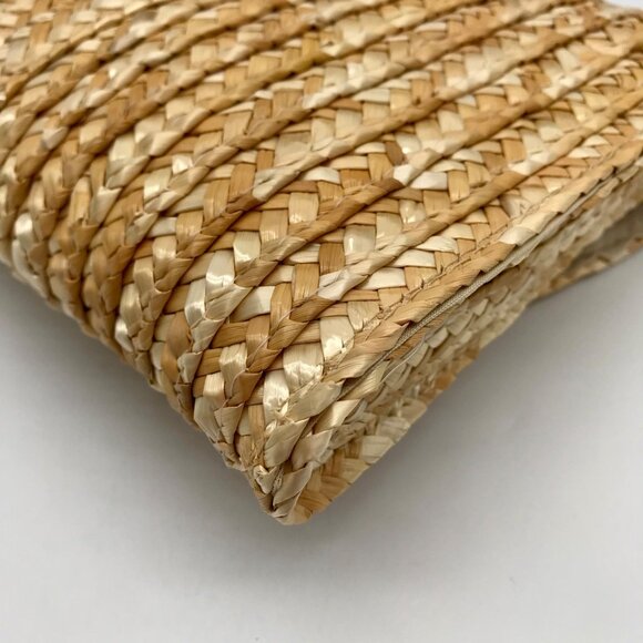 EWC Neutral Raffia Envelope Clutch - Picture 6 of 10